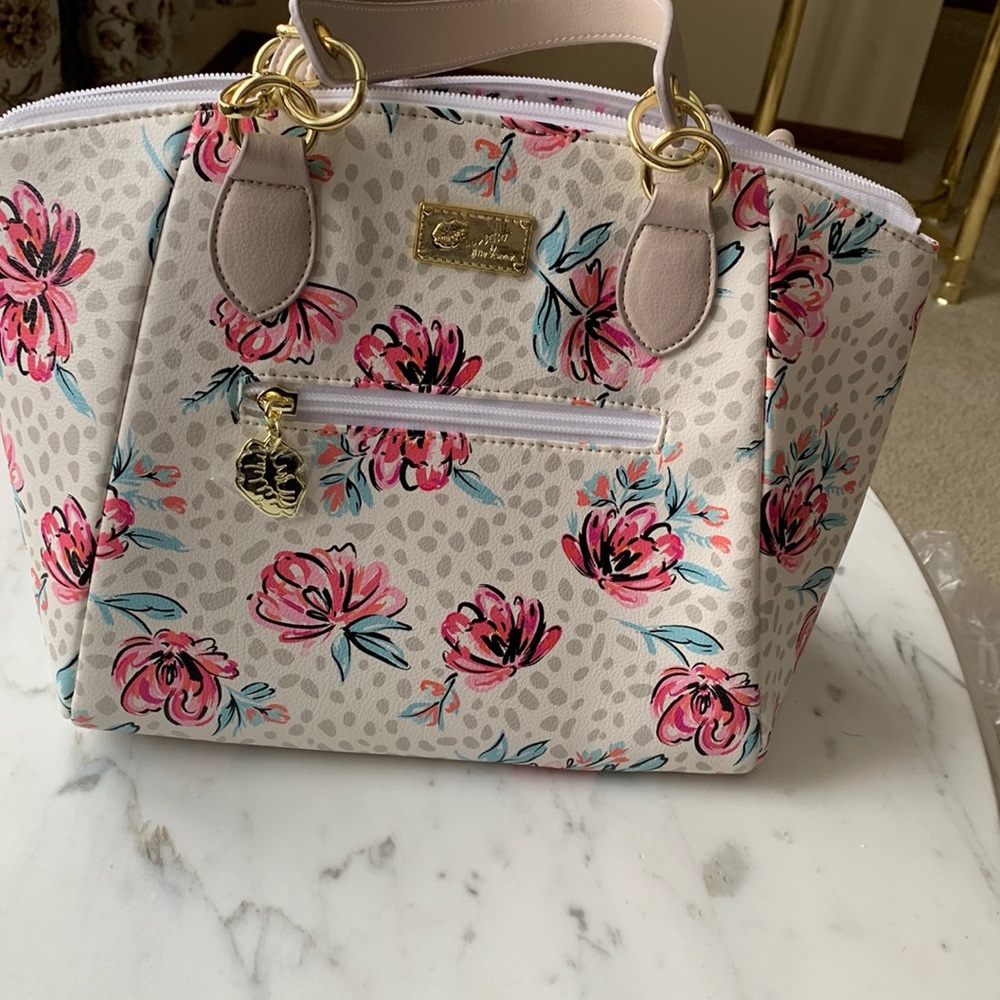 NWOT- Luv Better vinyl crossbody/satchel.